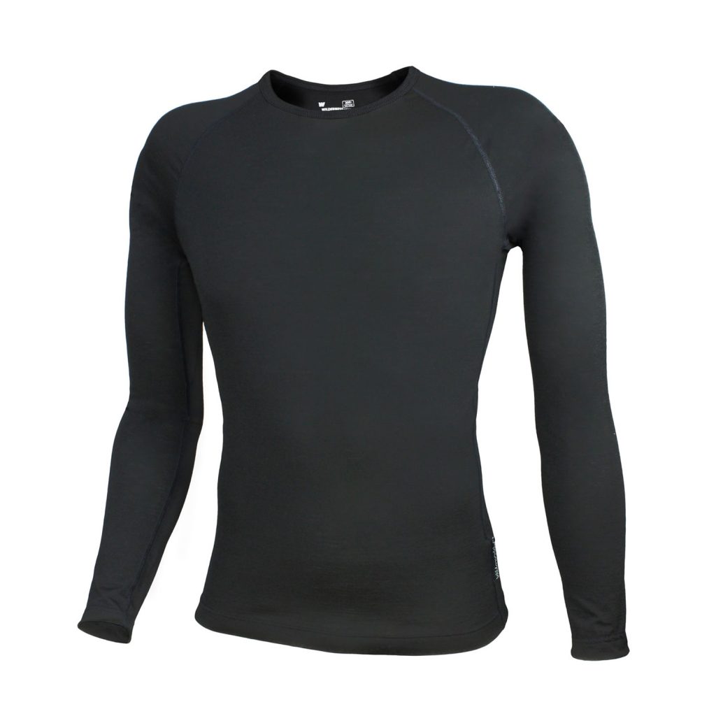 Mens Merino Wool Base Layer Tops Range - Wilderness Wear