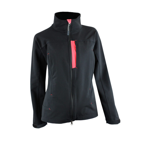 Ascent Merino Soft Shell Jacket Black