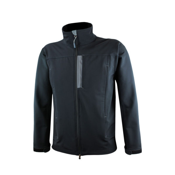 Ascent Merino Soft Shell Jacket Black