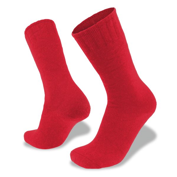 Pathfinder Hiker Socks in Red