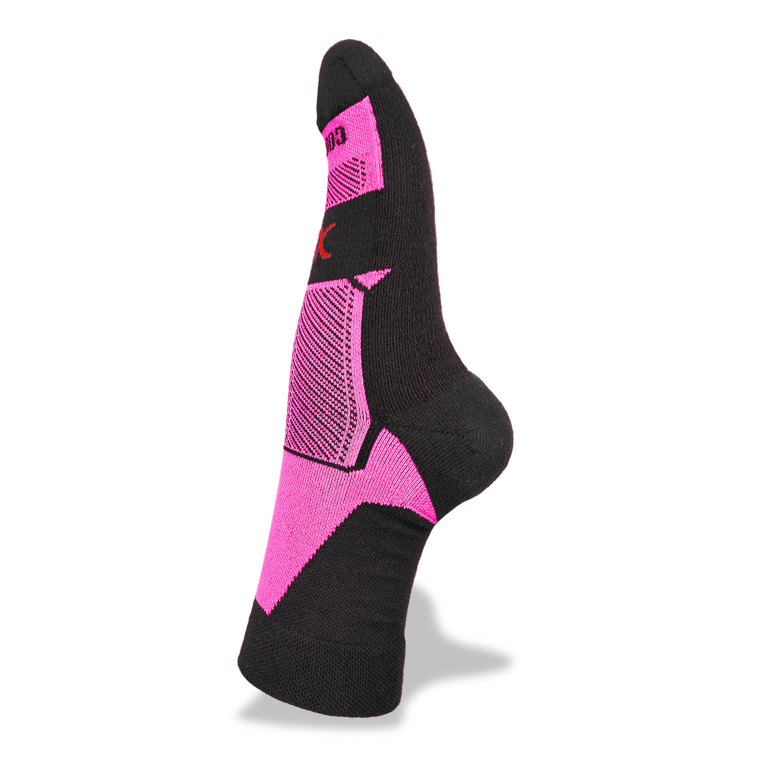 Womens Xstatic Race Socks Black/Pink
